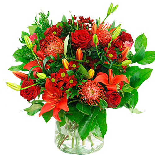 Valentijn boeket rood